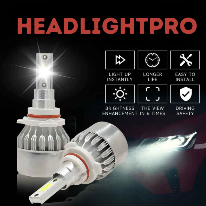Ledsen™ HeadlightPro 1+1 GRATIS: Hoge Prestaties LED Auto Koplampen