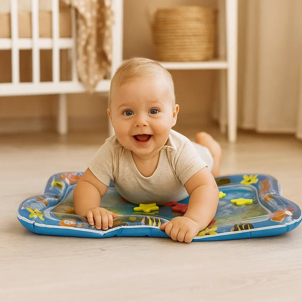 Kletshuts™ BabyMat: Opblaasbaar Water Baby Speel Mat