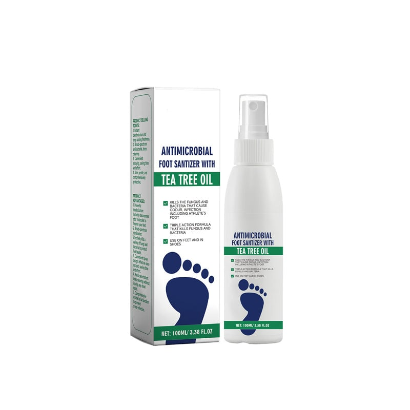 FootCare 1+1 GRATIS: Antimicrobieel Diepe Hydratatie Voetverzorging Spray
