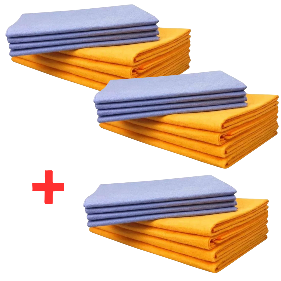 Globetrek° AbsorbentCloth: Super Absorberend Multifunctioneel Schoonmaken Doek