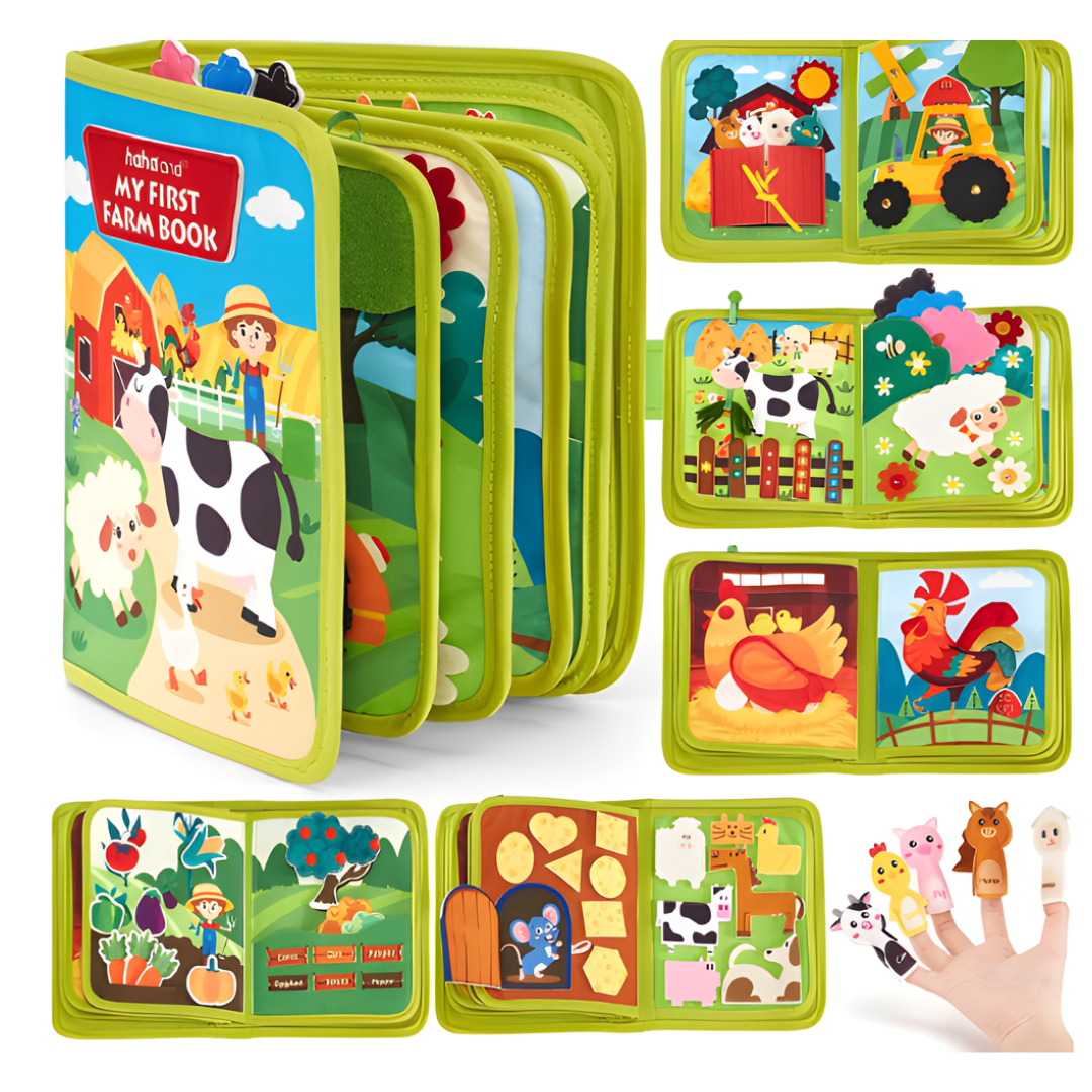 Kletshuts™ SensoryBook: Verbazingwekkend Zintuiglijk Kinder Verhaal Boek