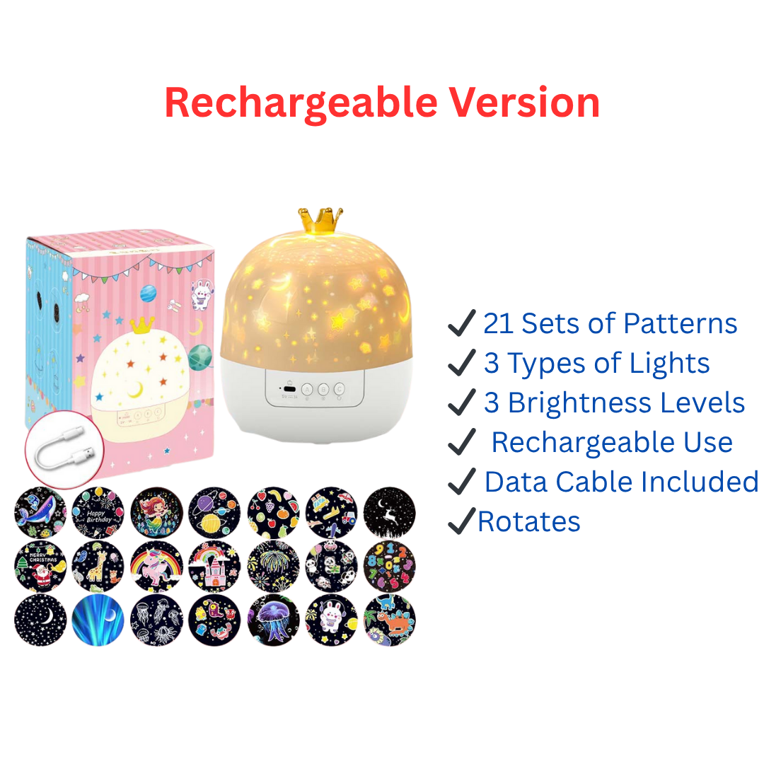 Ledsen™ MagicLight: Magisch Kinder Nacht Licht Projector