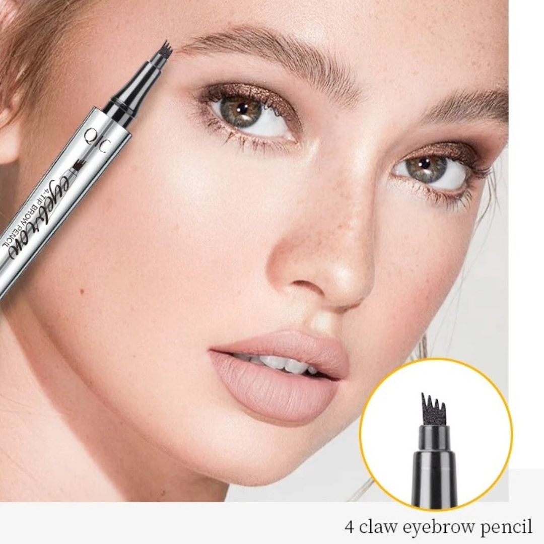 EyebrowPen 1+1 GRATIS: 3D Waterdichte Microblading Wenkbrauw Pen