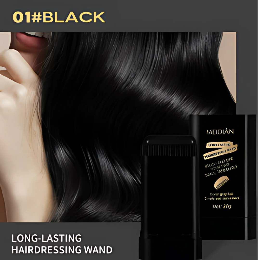 Rose® HairStick 1+1 GRATIS: 2 In 1 Direct Haar Kleur En Kam Twist Stick