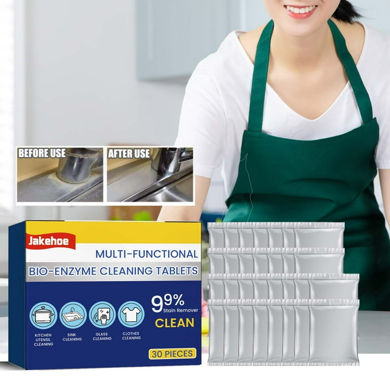 Cleaner Pro° TotalClean: Multi Actie Bio-Enzym Totaal Schoon Tabletten