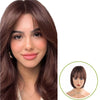 Rose® WigBangs 1+1 GRATIS: Naadloze Pruik Met Natuurlijk Ogende Bangs Uitbreidingen