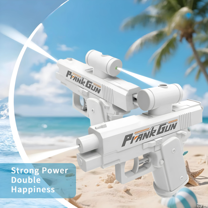 Kletshuts™ DualGun 1+1 GRATIS: Duaal Mondstuk Grap Waterpistool