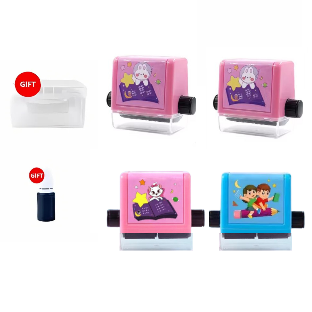 Kletshuts™ MathStamp: Digitale Roller Wiskunde Onderwijzen Stempel