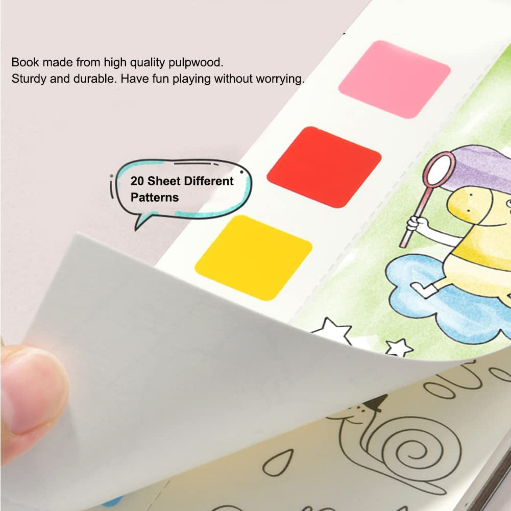 Kletshuts™ PocketWatercolor - Zakformaat Aquarel Schilderen Boek