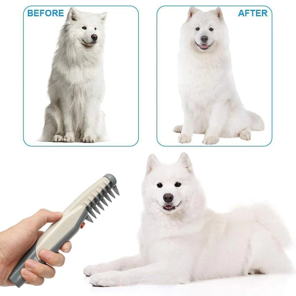 DogCatFri™ PetComb 1+1 GRATIS: Elektrisch Huisdieren Verzorging Kam