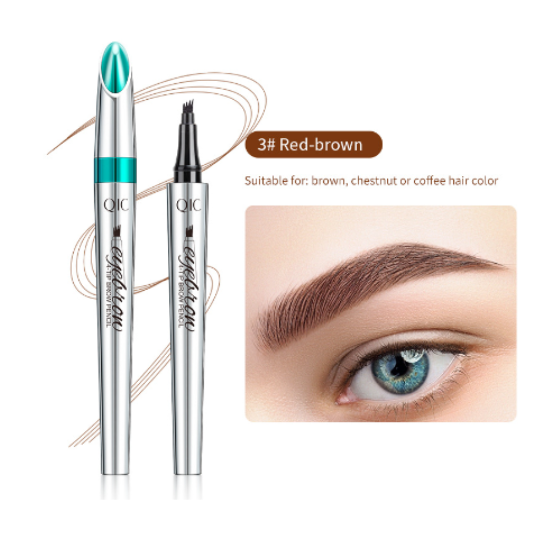 EyebrowPen 1+1 GRATIS: 3D Waterdichte Microblading Wenkbrauw Pen