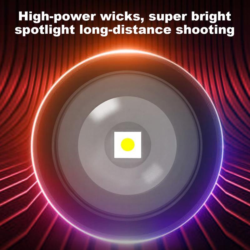Ledsen™ AdjustableFlashlight: Ultraheldere Oplaadbare Zaklamp Met Verstelbare Bundel