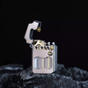 PowerLighter - Krachtige Moderne Design Windbestendige Metalen Aansteker