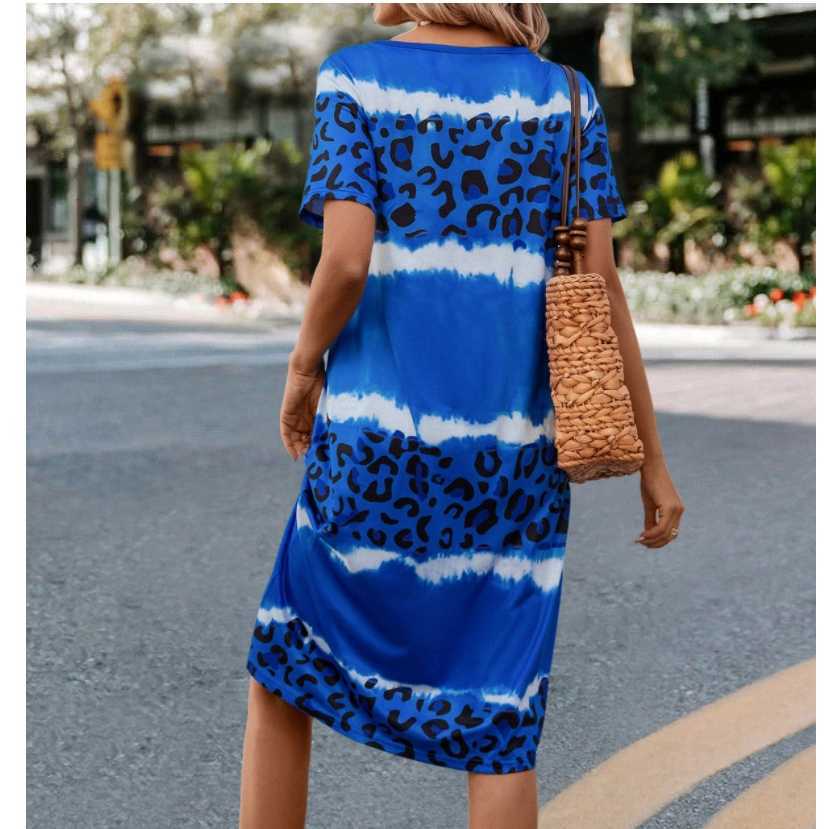 Icone™ LeopardDress: Dames Luipaard Print Jurk