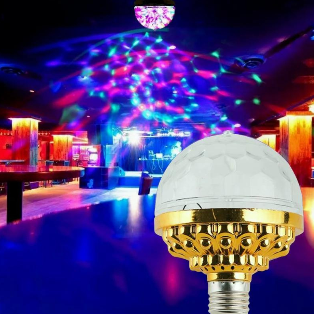 Ledsen™ DiscoBall 1+1 GRATIS: Kleurrijke LED Roterende Disco Lichte Bal