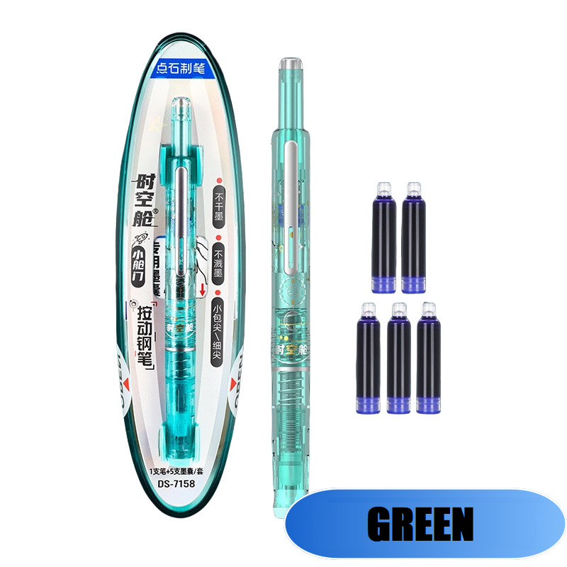 FountainPen - Intrekbare En Navulbare Vulpen Met Inktpatronen