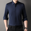 Icone™ StretchLongsleeve: Heren Kreukvrij Stretch Longsleeve