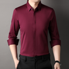 Icone™ StretchLongsleeve: Heren Kreukvrij Stretch Longsleeve