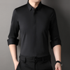 Icone™ StretchLongsleeve: Heren Kreukvrij Stretch Longsleeve