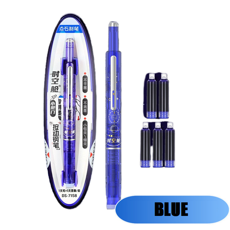 FountainPen - Intrekbare En Navulbare Vulpen Met Inktpatronen