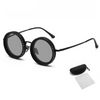 AdjustableSunglass: Fel Tot Weinig Licht Verstelbare Dimmende Zonnebril Met Etui