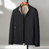 Icone™ CasualJacket: Staande Kraag Casual Rits Jas Voor Heren