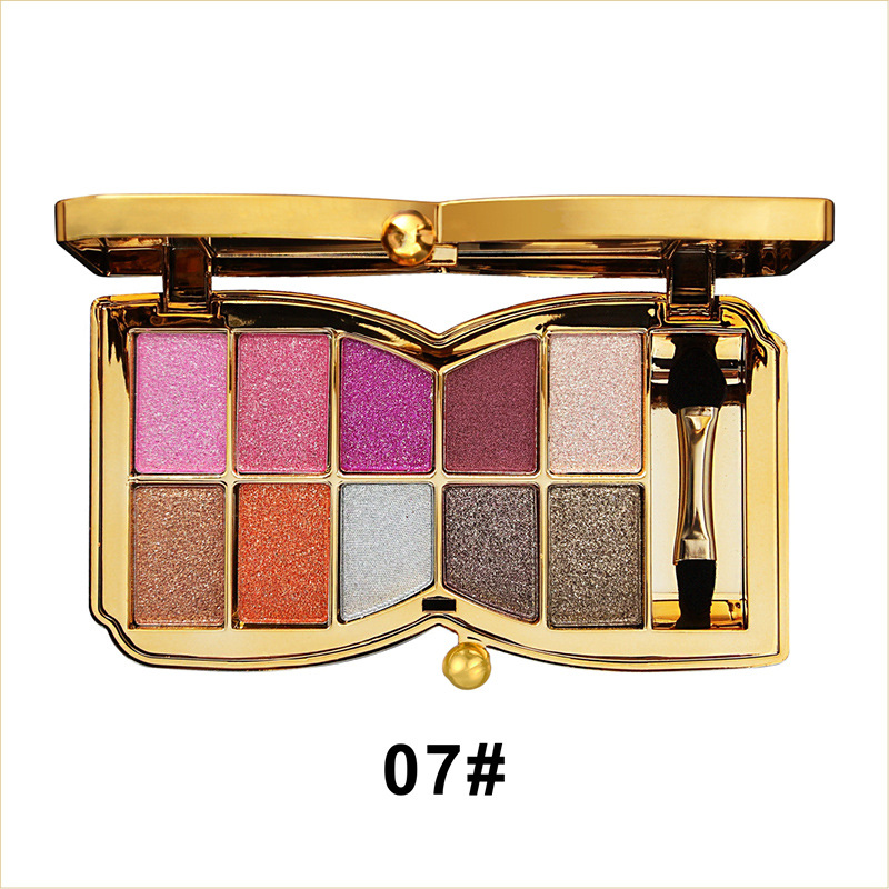 GlitterEyeshadow 1+1 GRATIS: Glanzende Glitter Shade Oogschaduwpalet
