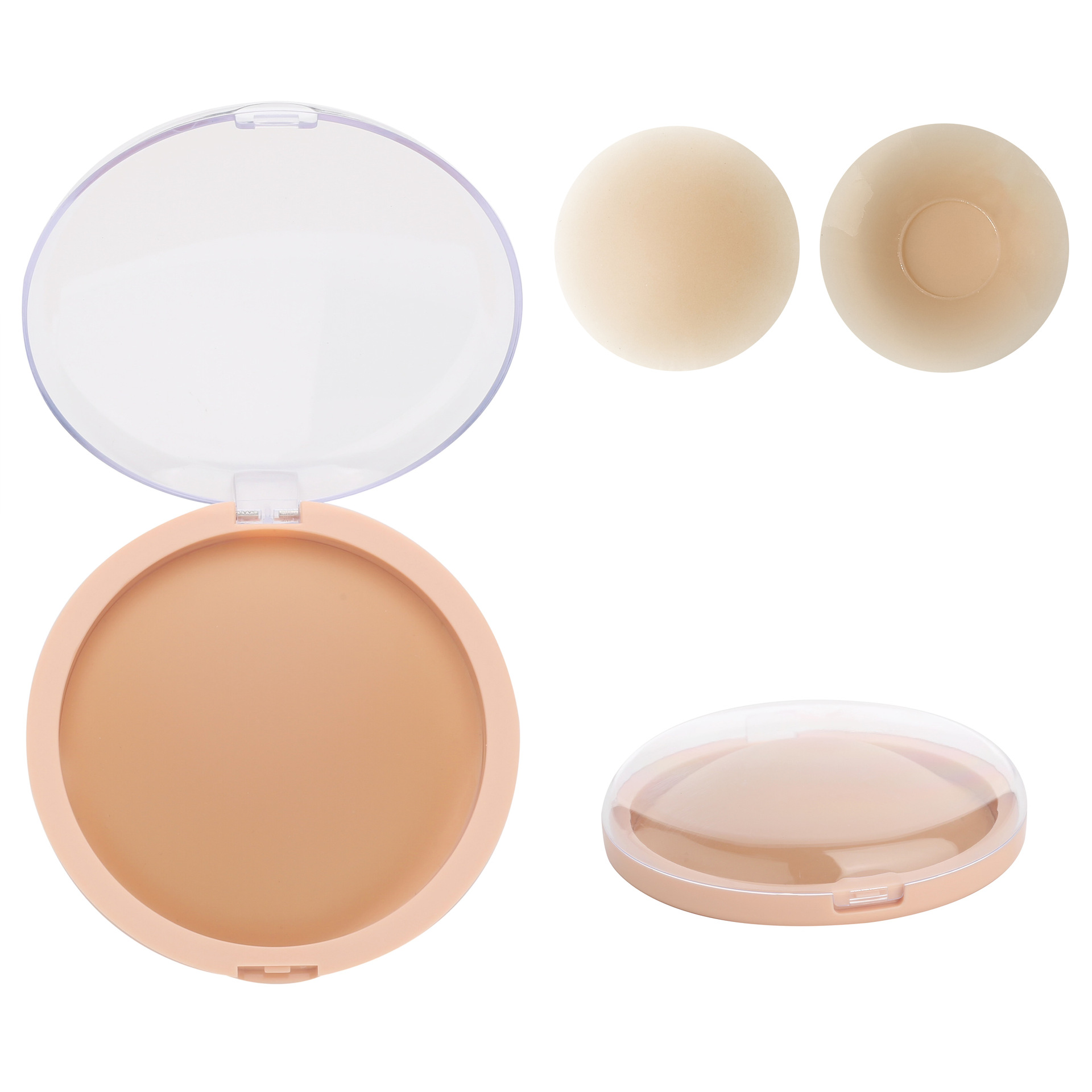 Icone™ NippleCover 1+1 GRATIS: Dunne Matte Siliconen Klevende Tepelcovers