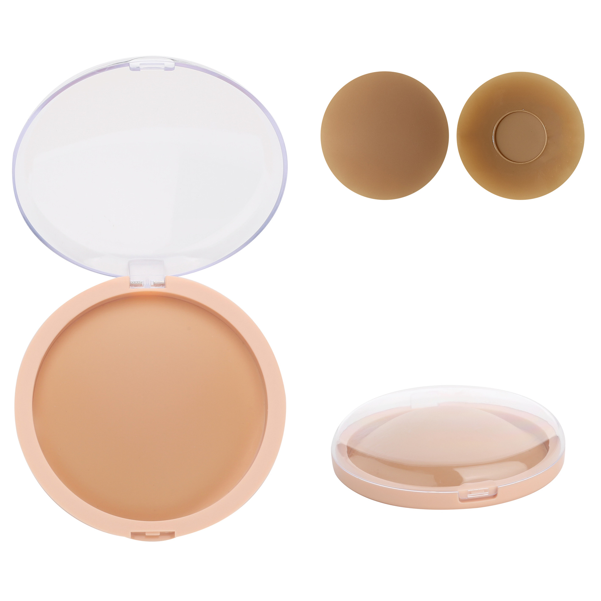 Icone™ NippleCover 1+1 GRATIS: Dunne Matte Siliconen Klevende Tepelcovers