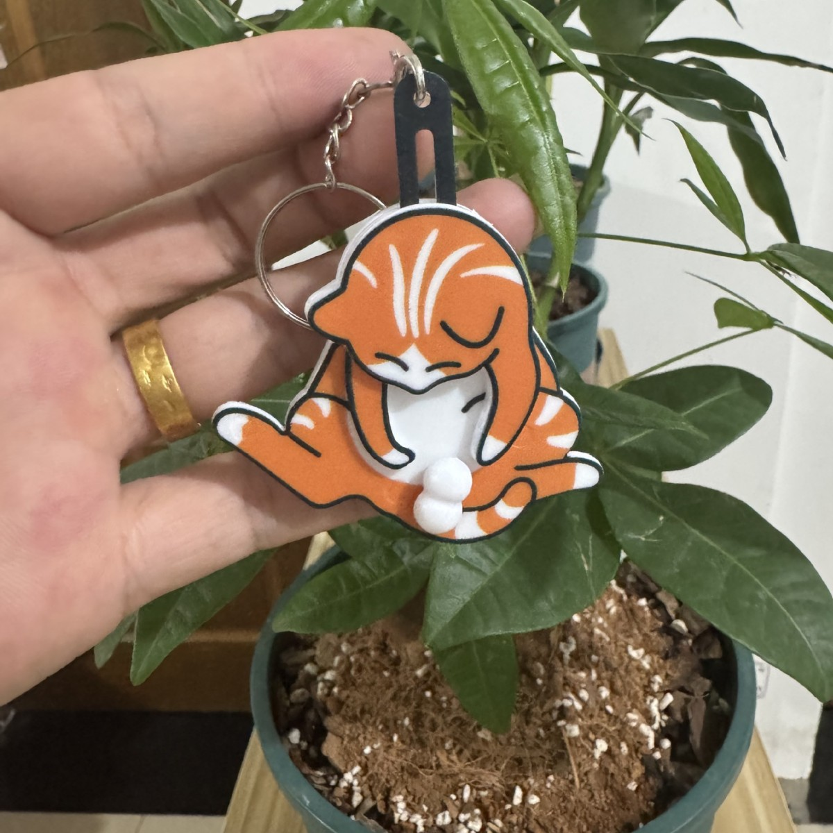 CatKeychain 1+1 GRATIS: Grappig Speels Uniek Kat Sleutelhanger Accessoire