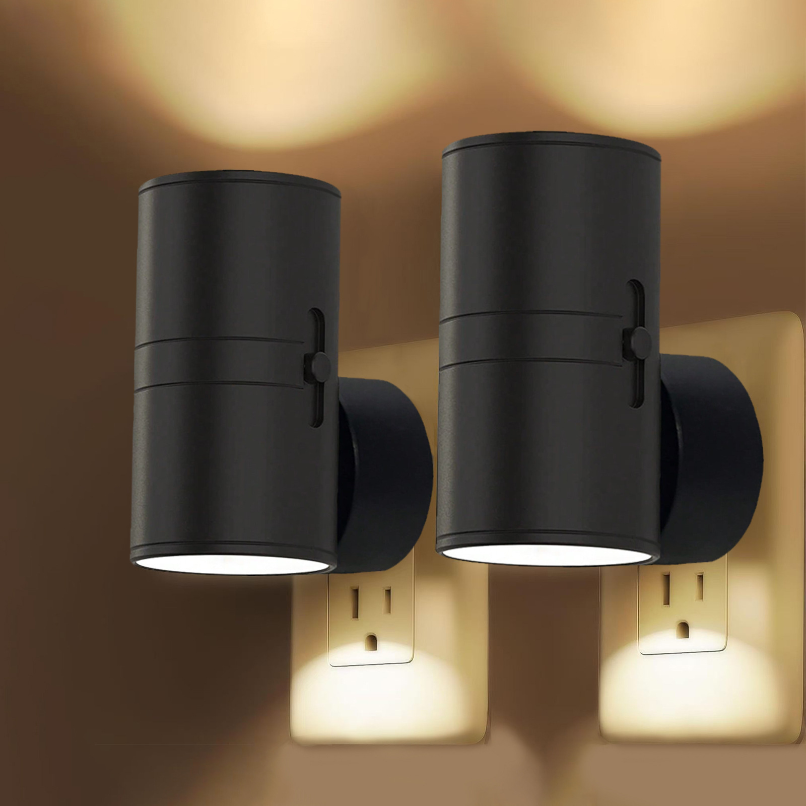Ledsen™ NightLight: Modern Draagbaar Dimbaar Plug-in Nacht Licht