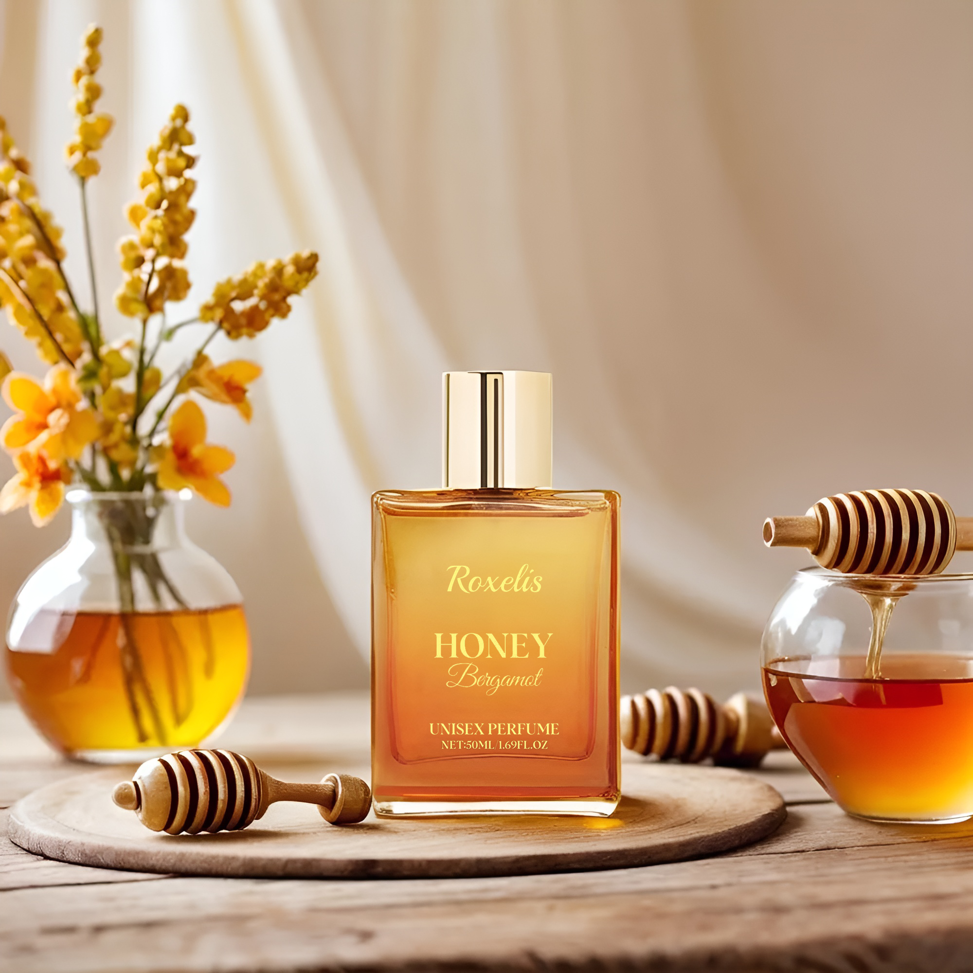 HoneyPerfume: Luxe Geur Unisex Honing Bergamot Parfum