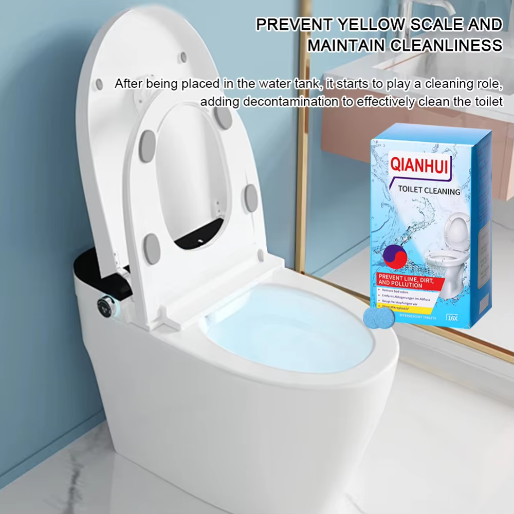 Cleaner Pro° TabletCleaner 1+1 GRATIS: Ultiem Toilet Schoonmaken Tablet Oplossing