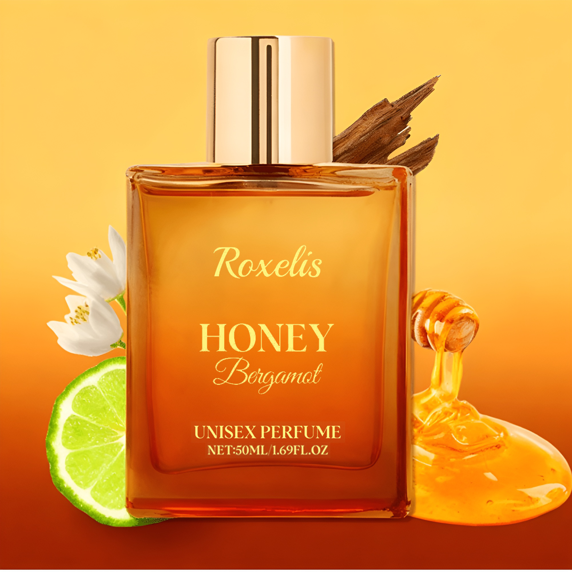 HoneyPerfume: Luxe Geur Unisex Honing Bergamot Parfum