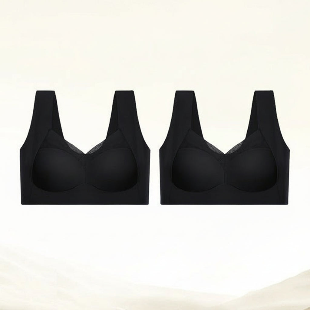 Icone™ CurveBra 1+1 GRATIS - Ademend Pasvorm Draadloos Push-up BH