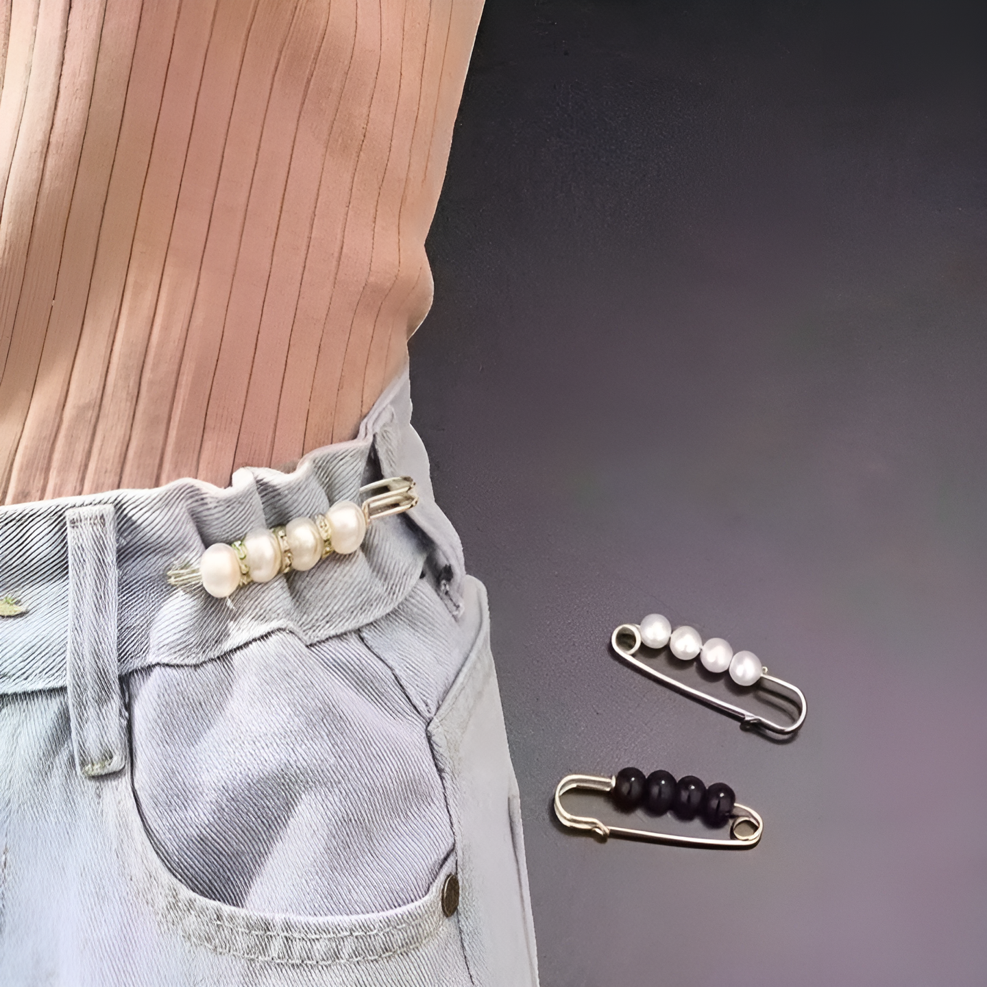 Jewelance™ BroochPin 1+1 GRATIS: Elegant Stijlvol Parel Veiligheid Speld Broches Set