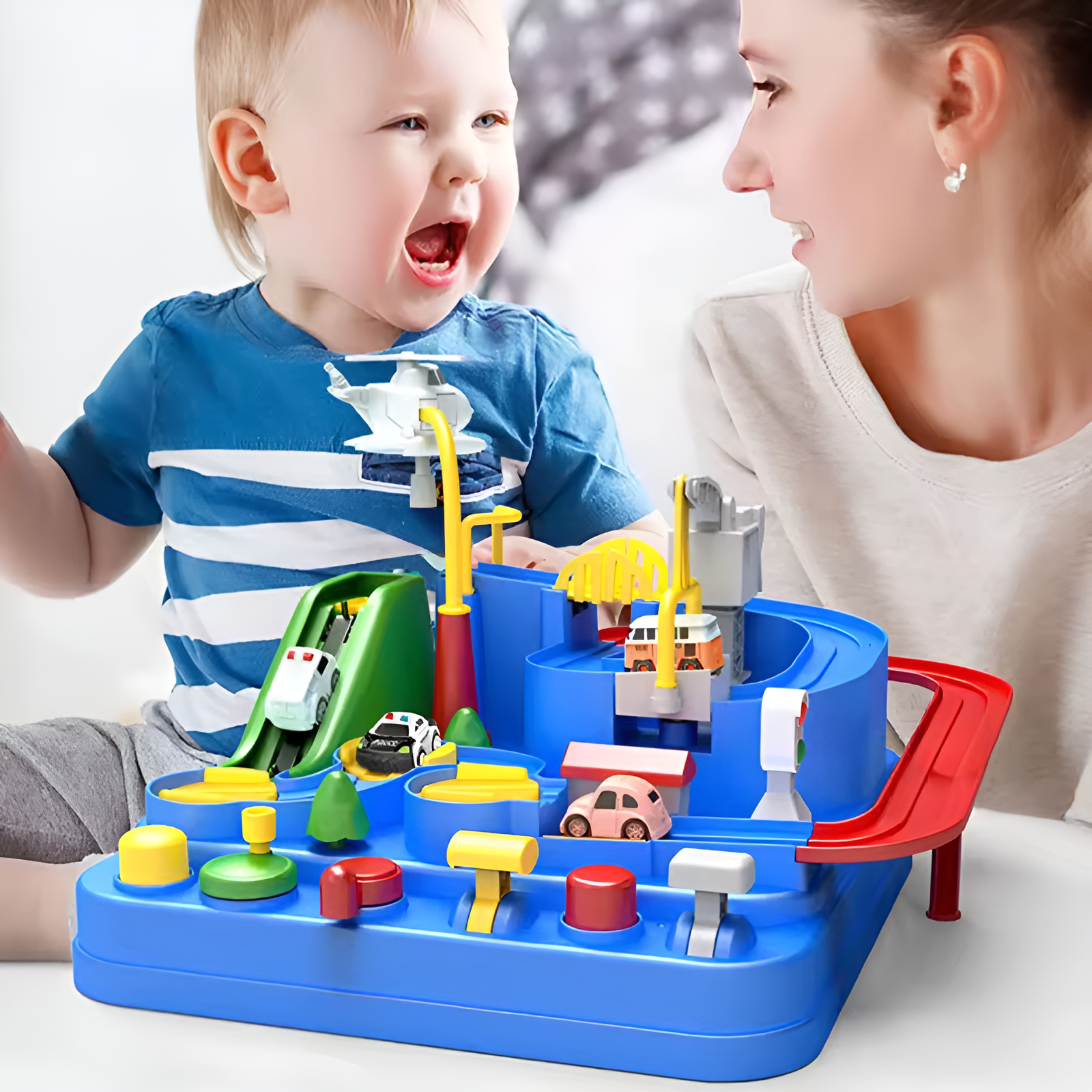 Kletshuts™ AdventureTrack: Interactief Educatief Auto Avontuur Baan