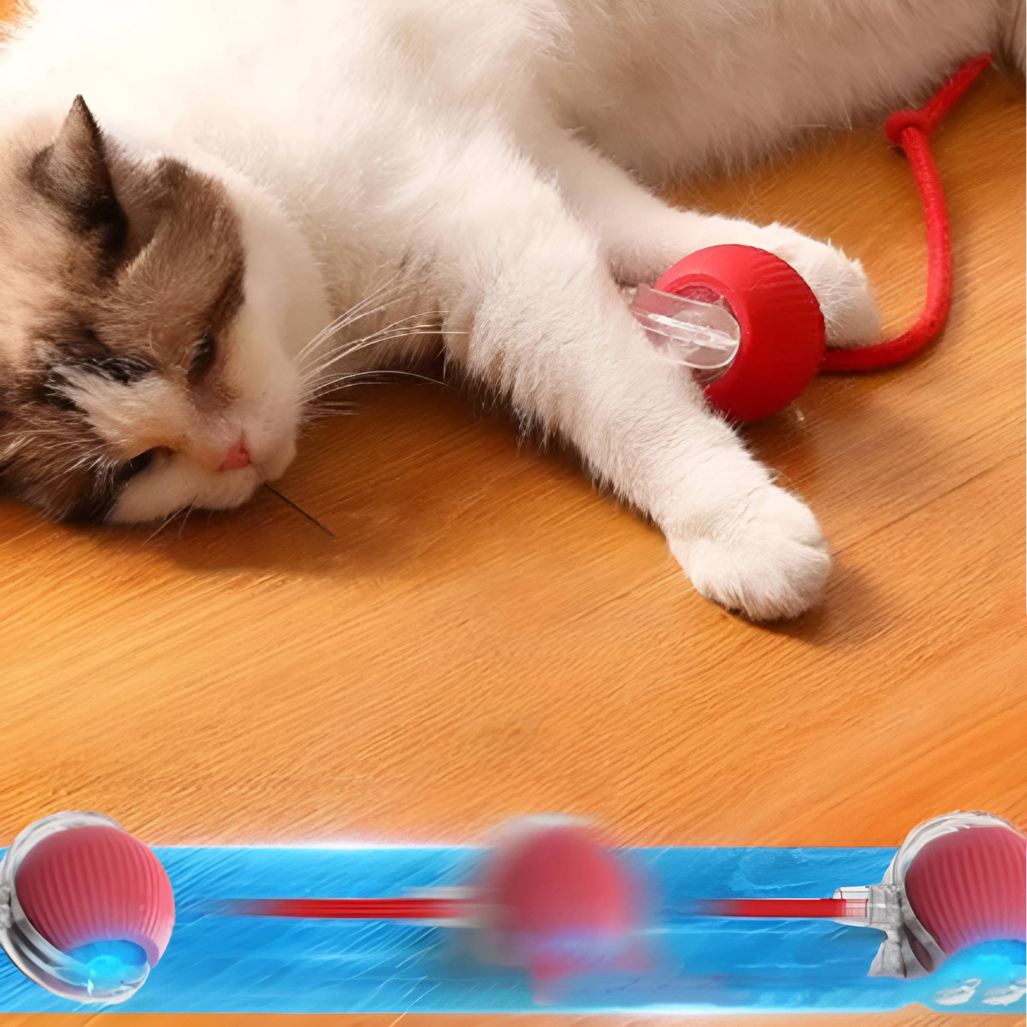 Catfri® CatBall: Automatisch Interactief Leuk Kat Achtervolgen Bal