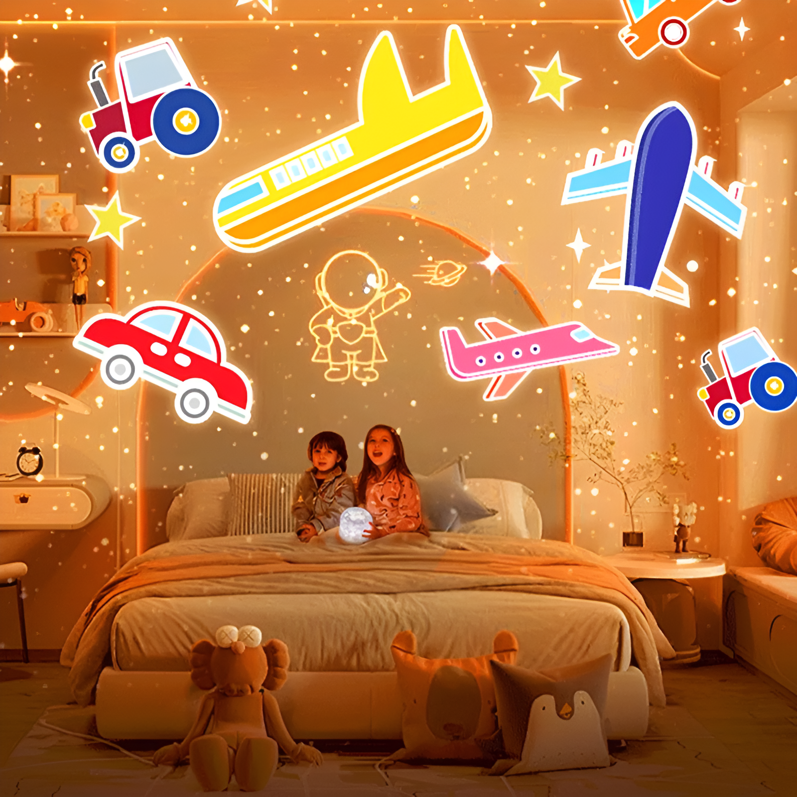 Ledsen™ MagicLight: Magisch Kinder Nacht Licht Projector