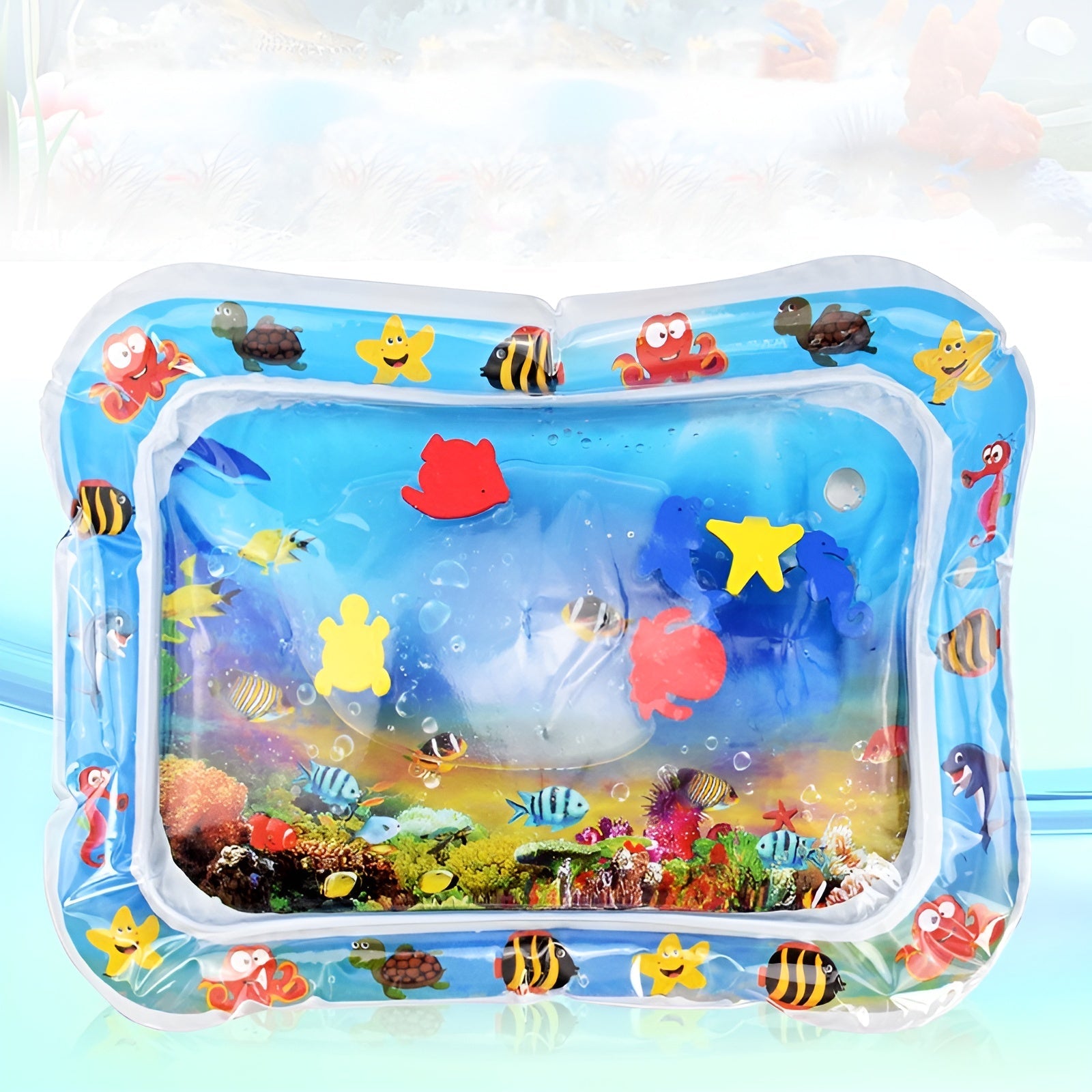 Kletshuts™ BabyMat: Opblaasbaar Water Baby Speel Mat