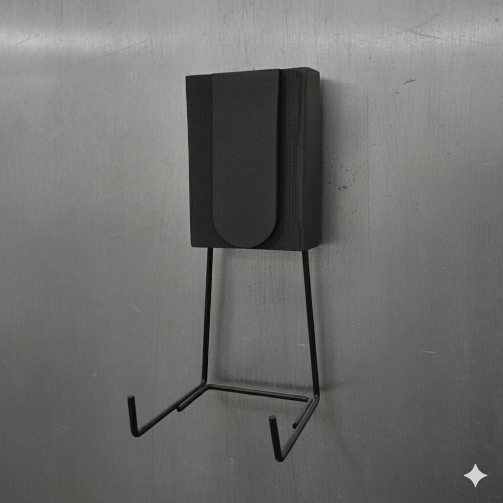 GlideHold® MagnetHook: Veelzijdig Zwaar Duty Wand Magneet Haak Houder