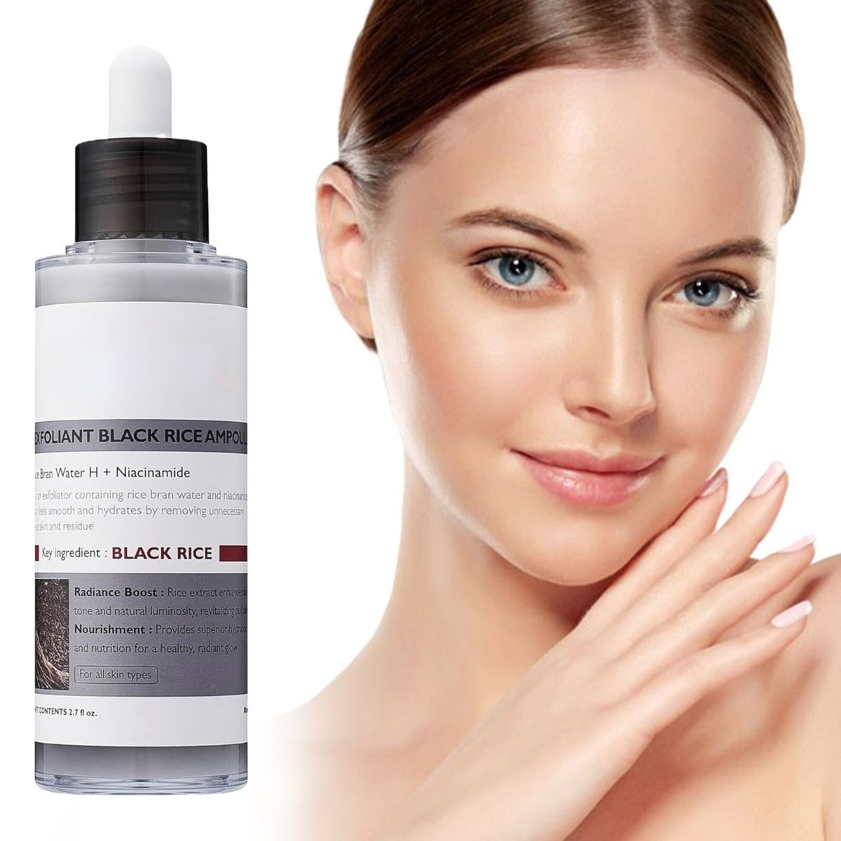 ExfoliatingSerum 1+1 GRATIS: Gemakkelijk Te Gebruiken Zacht Exfoliërende Ampul Voor De Gevoelige Huid