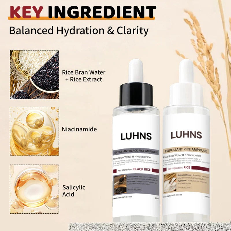 ExfoliatingSerum 1+1 GRATIS: Gemakkelijk Te Gebruiken Zacht Exfoliërende Ampul Voor De Gevoelige Huid