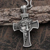 Jewelance™ CrossNecklace: INRI Christelijk Kruis Ketting