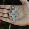 Jewelance™ CrossNecklace: INRI Christelijk Kruis Ketting