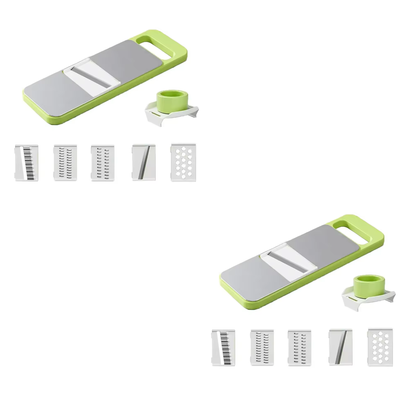 Globetrek° VeggieCutter: 5-In-1 Veilig Keuken Snijmachine Groente Snijder Set