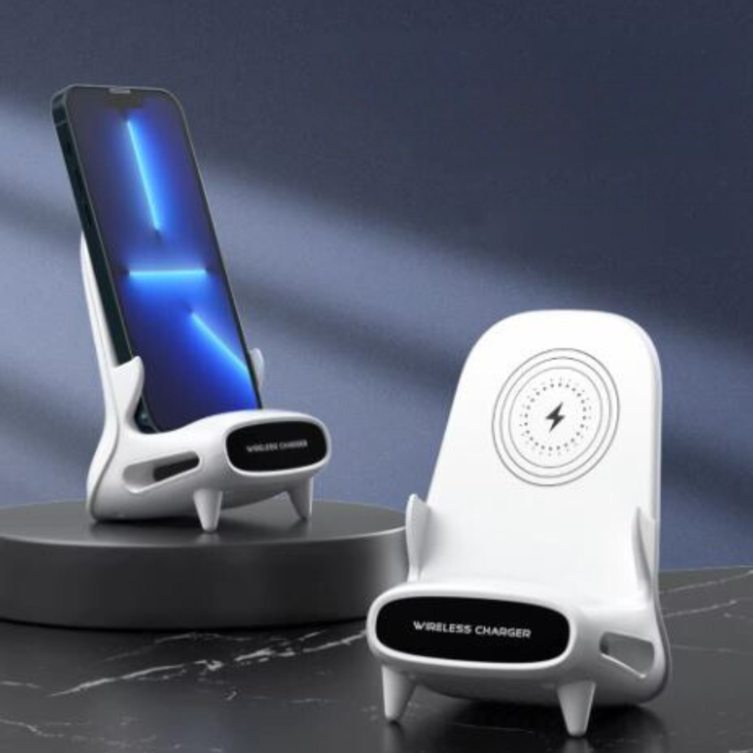 ChargingChair: Mini Stoel Wireless Telefoon Snellader