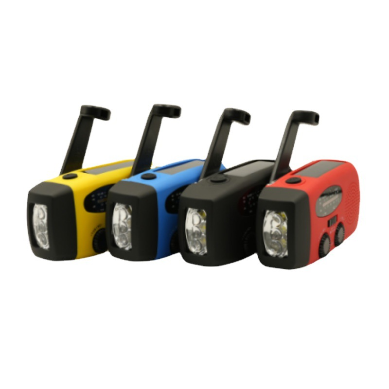 MultiRadio - Multifunctionele Zonne-Energie Draagbare Noodgevallen Radio