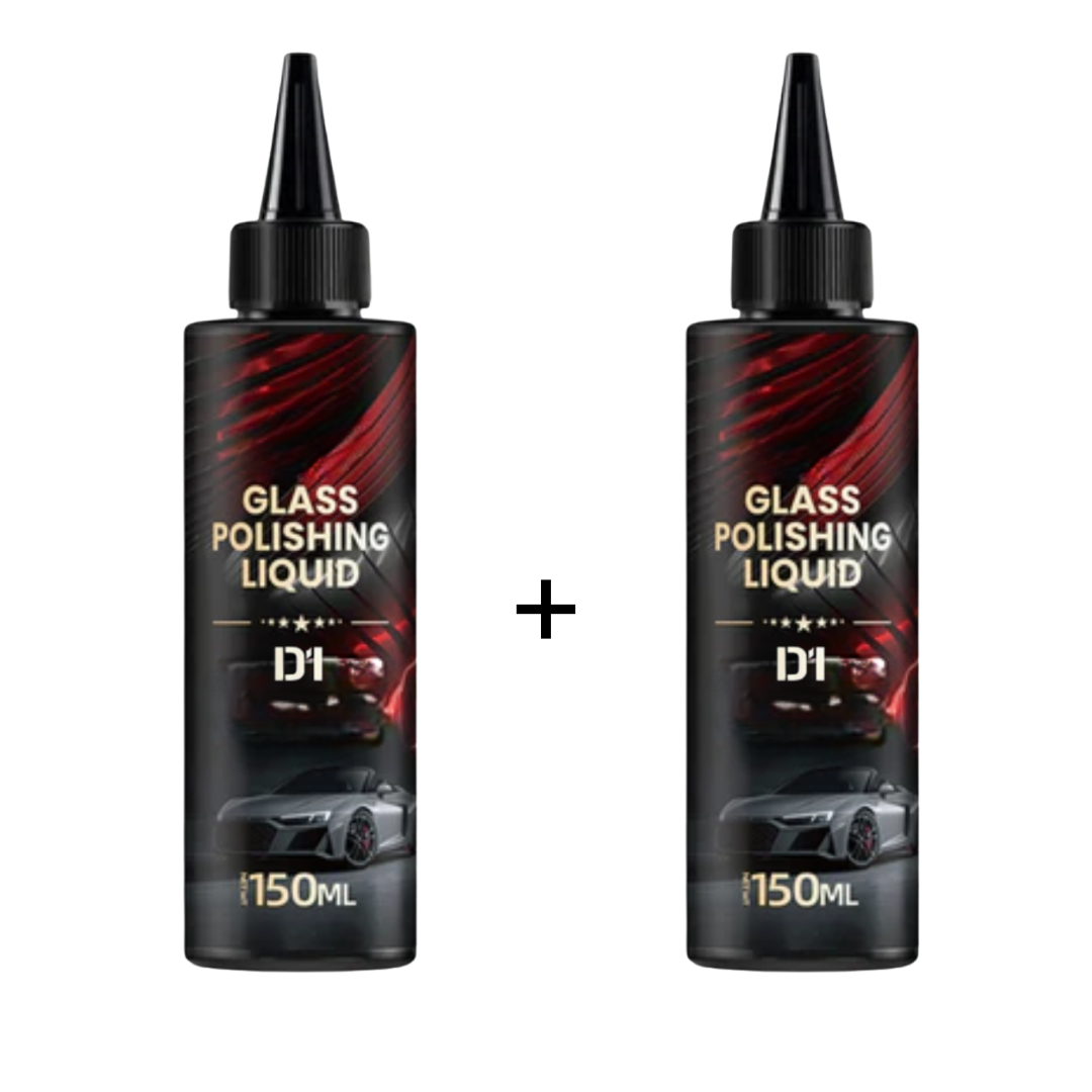 Cleaner Pro° GlassPolisher 1+1 GRATIS: Auto Glas Reiniger En Polijstmiddel Vloeistof
