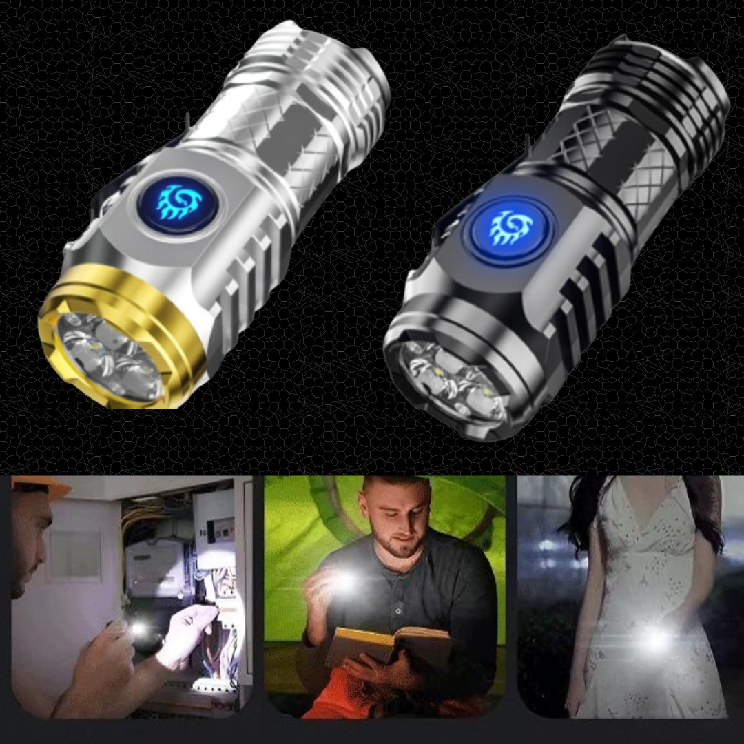 MiniFlashlight - Mini Drieoog Super Power Zaklamp